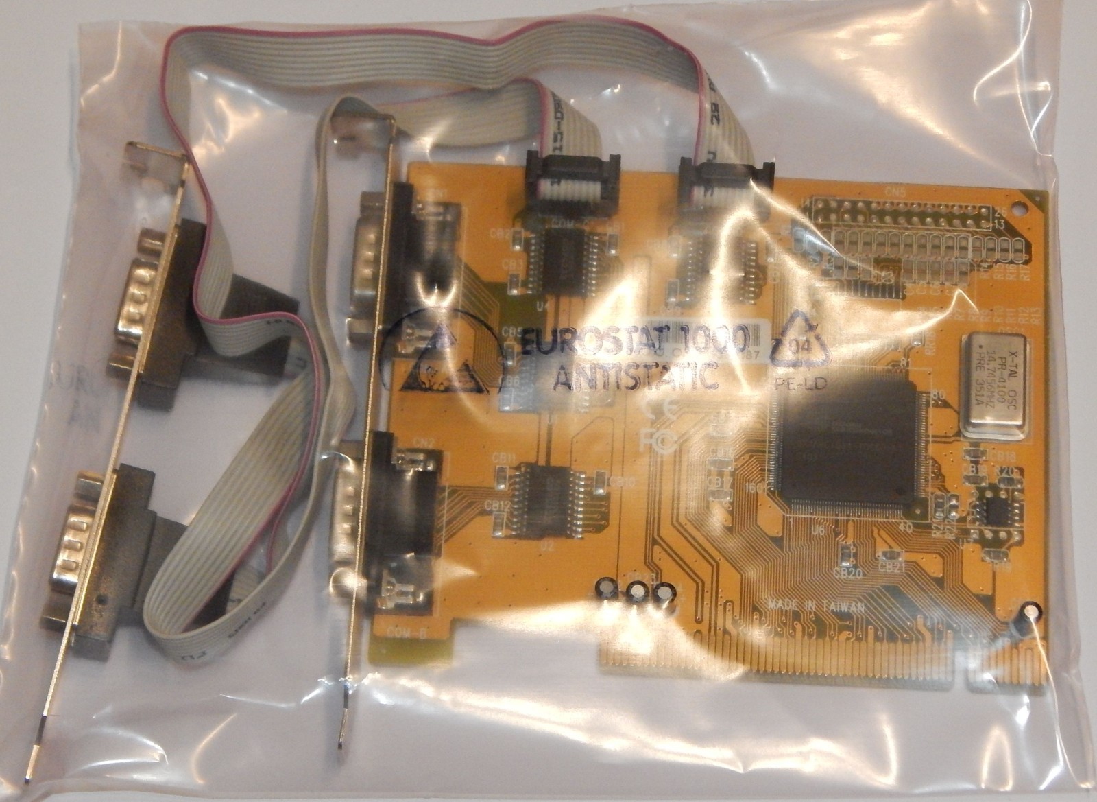 4x RS232 PCI Card VScom 400H Serial Interface Serial port OX16PCI954