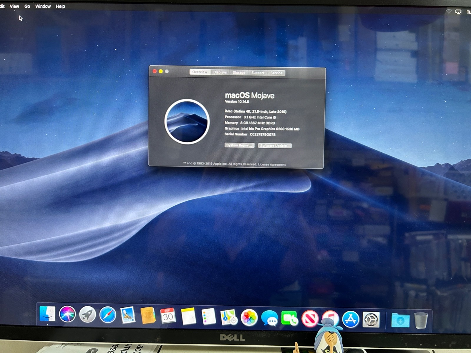 iMac 21.5″ 2015 A1418 Retina 4K core i5 3.1GHz Iris Pro LogicBoard 820-00431-A