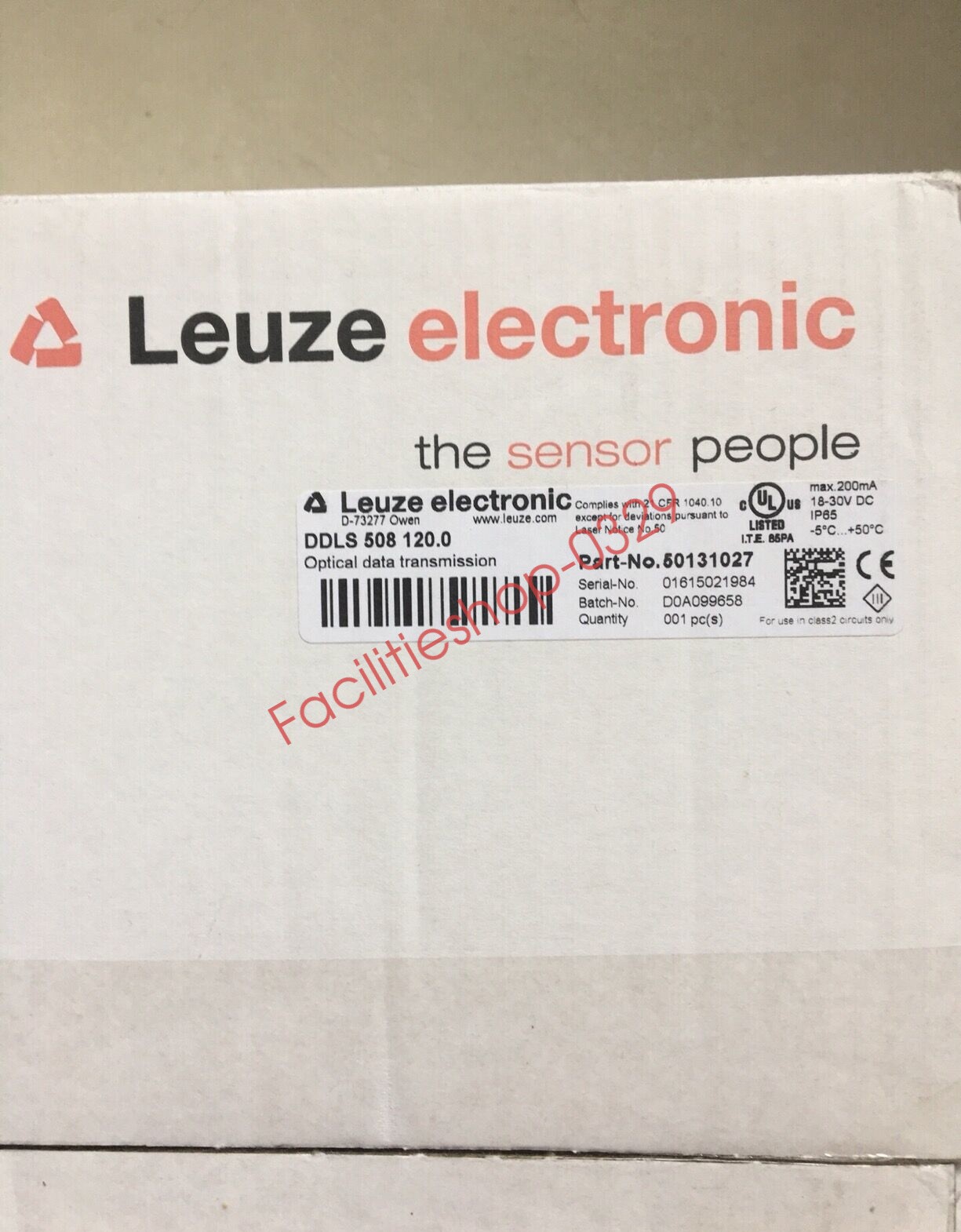 DDLS 508 120.0 Leuze Brand New Fast Shipping DHL/FedEx
