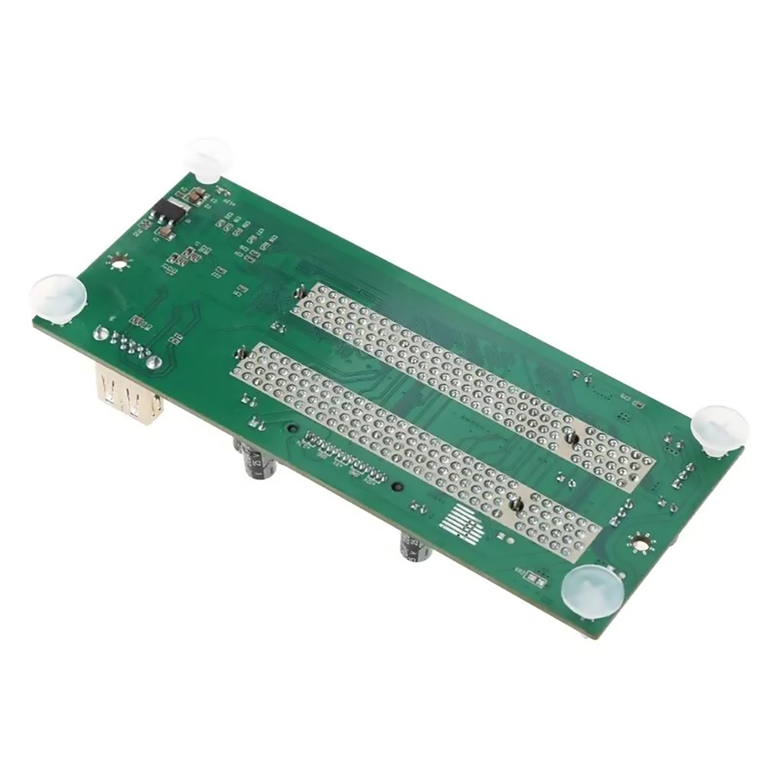 PCB PCI-E to 2xPCI Adapter Cable PCIE x1 to x16 Card PCI-Expansion Converter