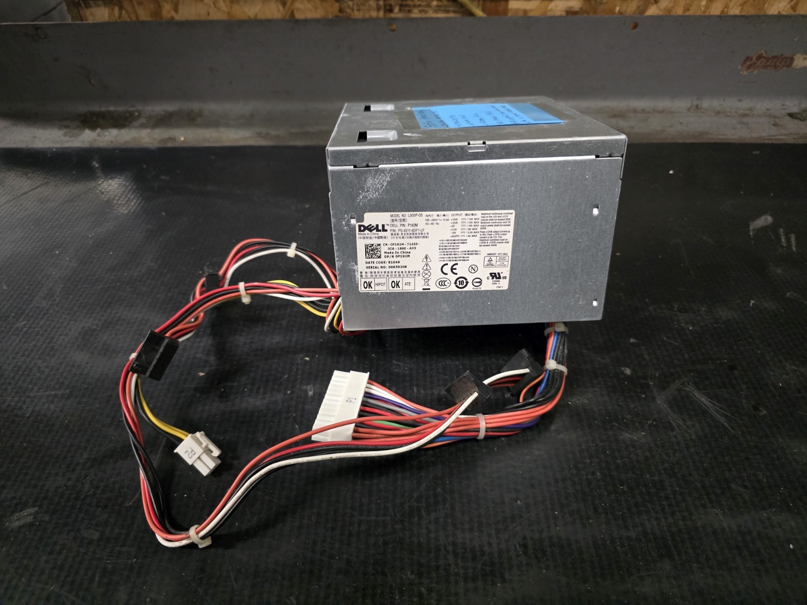 Dell 305w Power Supply For Optiplex 360 380 760 780 960 980 0P192M 0PW114