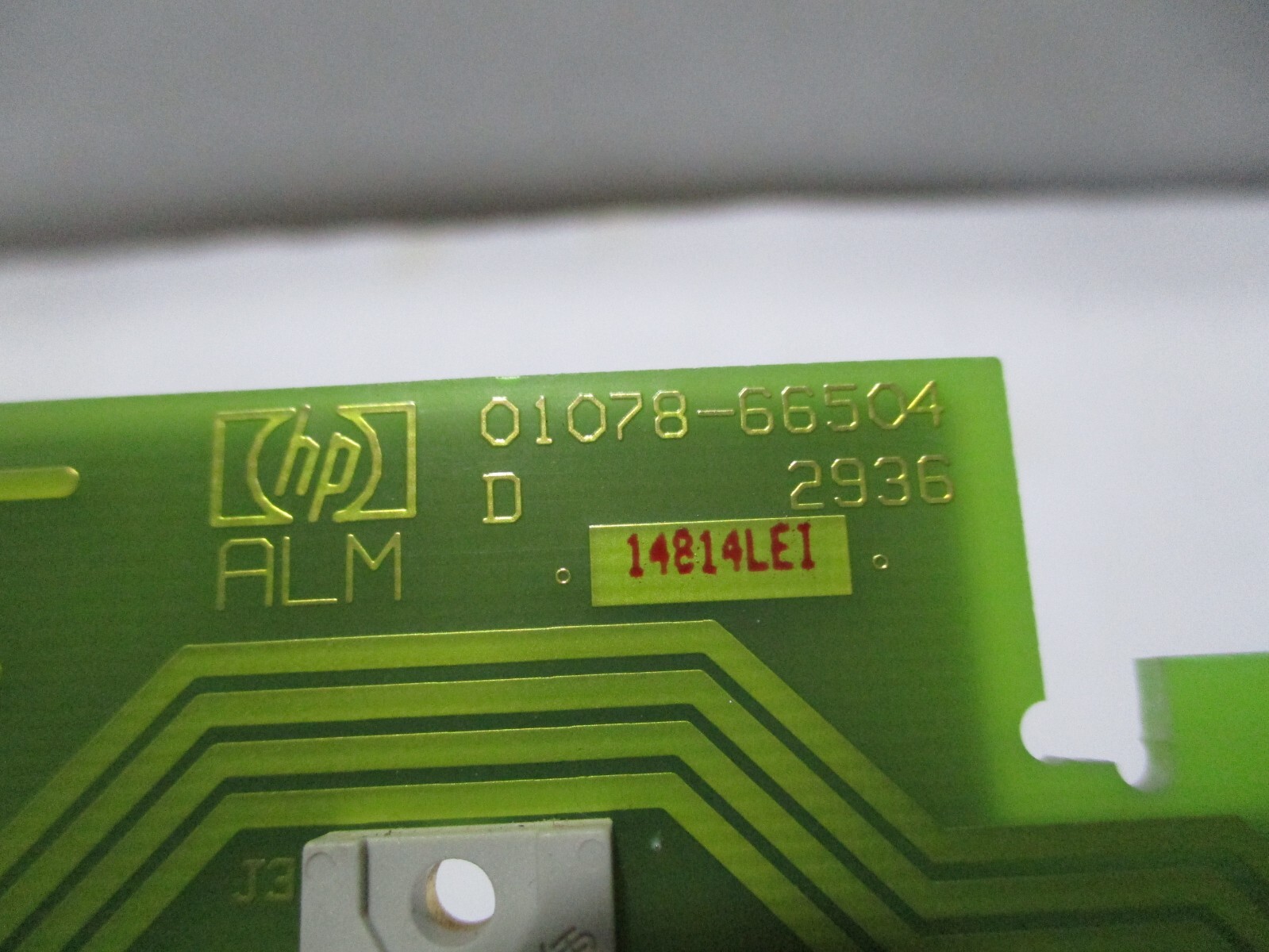 HP Agilent 01078-66504 Motherboard FOR 1050 HPLC Autosampler