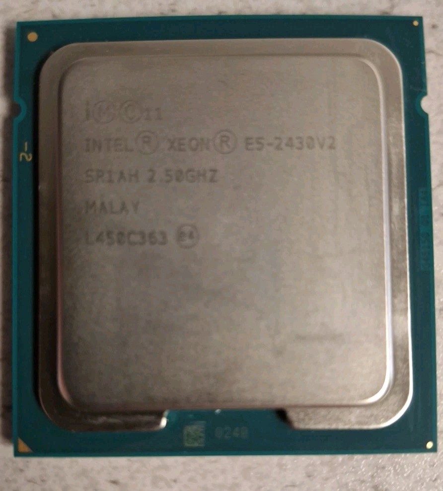 Intel Xeon E5-2430 V2 SR1AH 2.50GHz Six Core 15M LGA-1356 Server Processor
