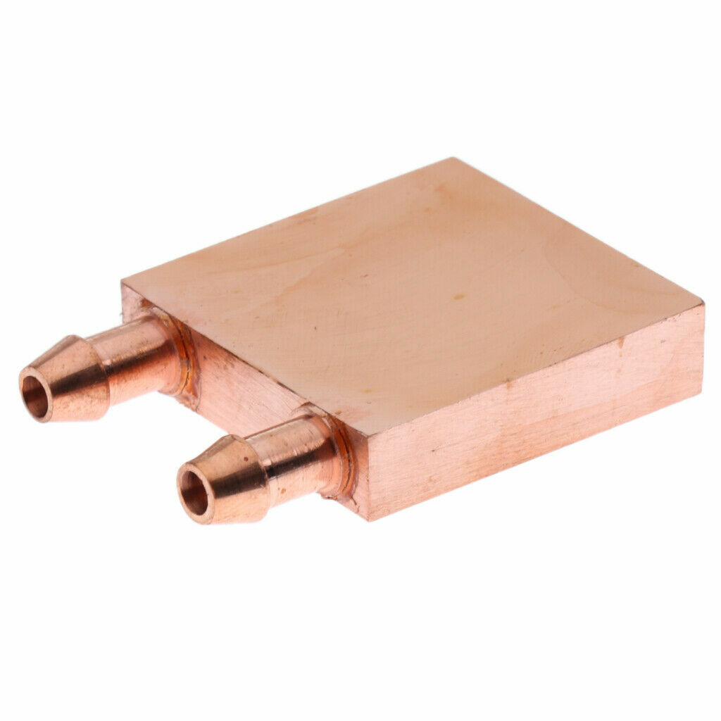 1Pcs Quality Copper Water Cooling Block CPU Radiator Heat Sink 40x40mm