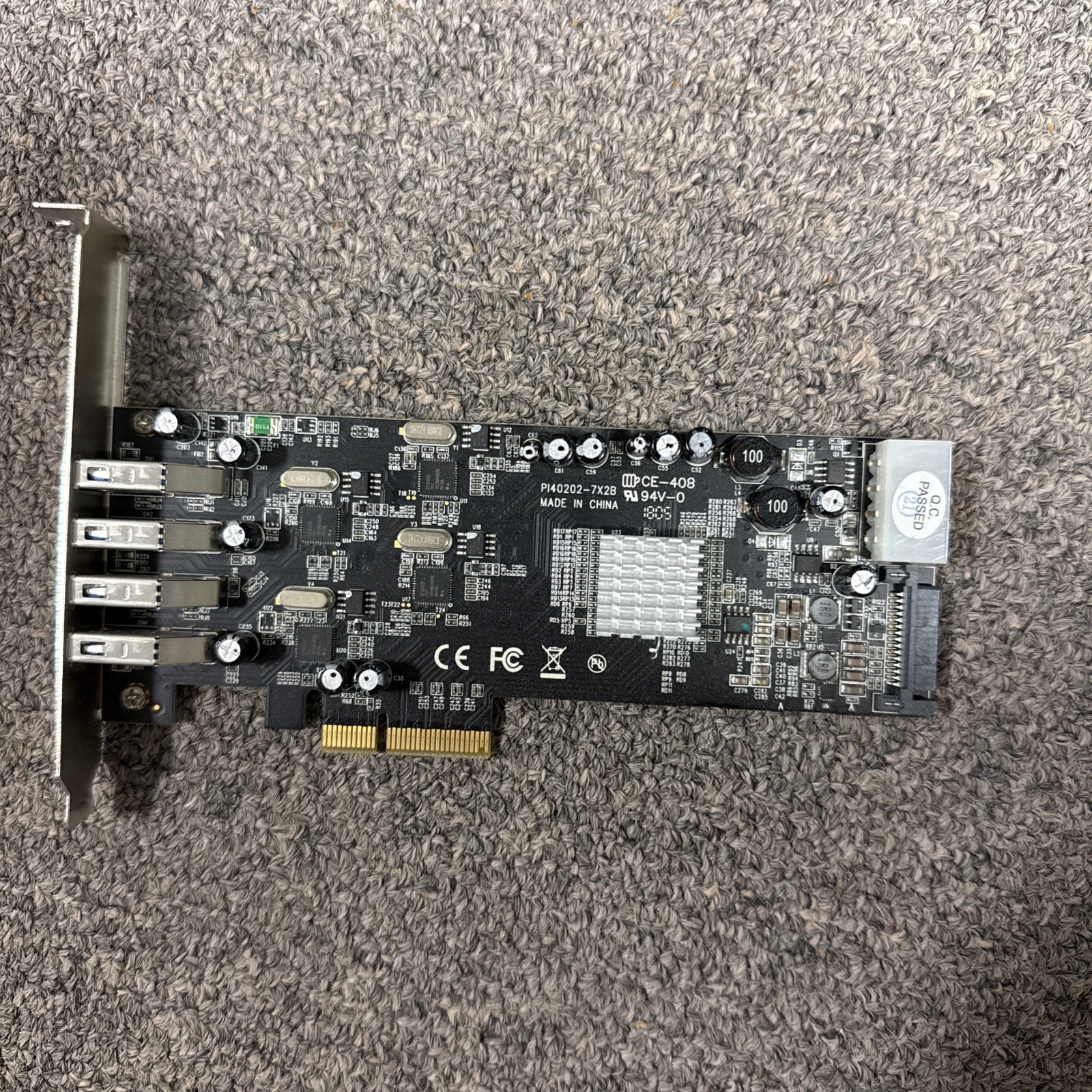 StarTech.com 4 Port USB 3.0 PCIe Card w/ 4 Dedicated 5Gbps Channels PEXUSB3S44V