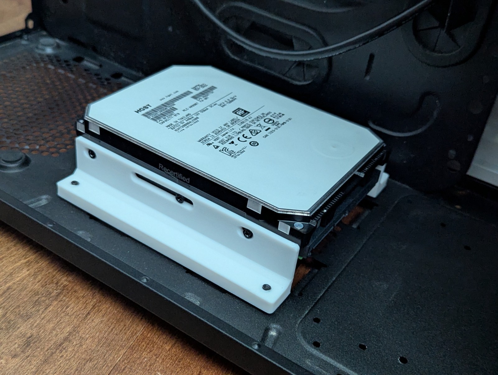 3.5″ Hard Drive HDD Bracket – 140mm Fan Mount