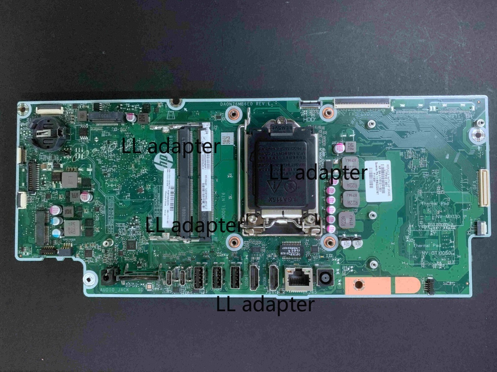 NEW Hp Intel Socket LGA1151 AIO Motherboard 24-XA0024 24-XA0053W L17310-001
