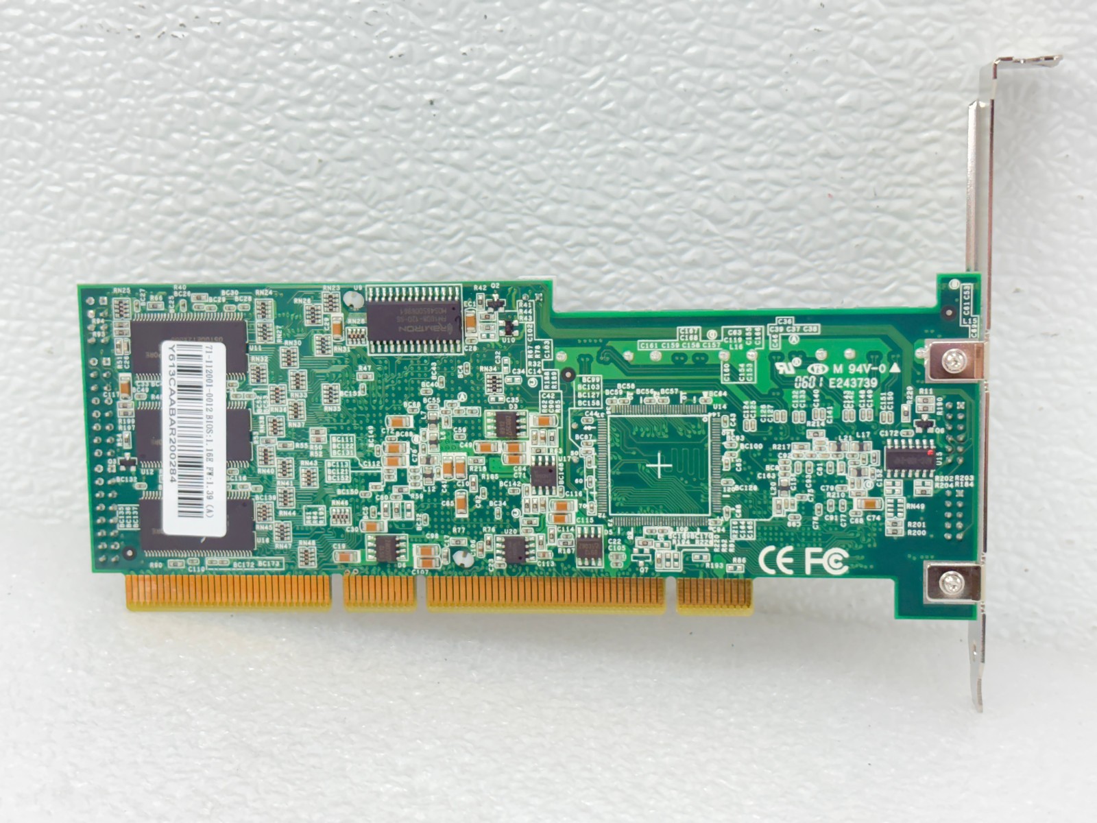MINIMAL USE | ARECA ARC-1120 Ver. 1.2 8-Port RAID 6 SATA PCI-X Controller Card