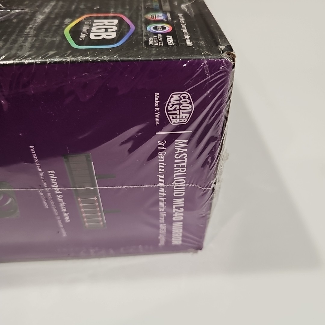 Cooler Master MasterLiquid ML240 Mirror ARGB Close-Loop AIO CPU Liquid Cooler