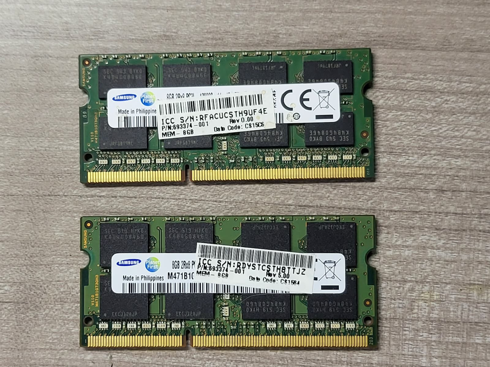 Samsung DDR3L 16GB 2x 8GB PC3L-12800S SO-DIMM Laptop Memory RAM 3YR WARRANT