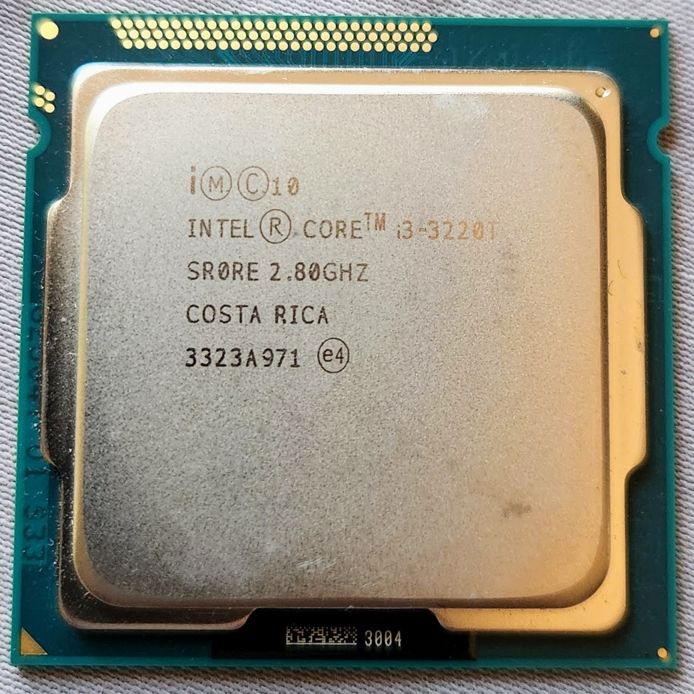 Intel Core i3-3220T 2.8 GHz LGA 1155 Desktop CPU Processor SR0RE