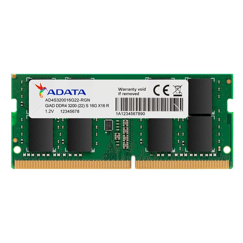 ADATA AD4S320016G22SGN Premier 16GB DDR4 3200MHz CL22 SODIMM Memory