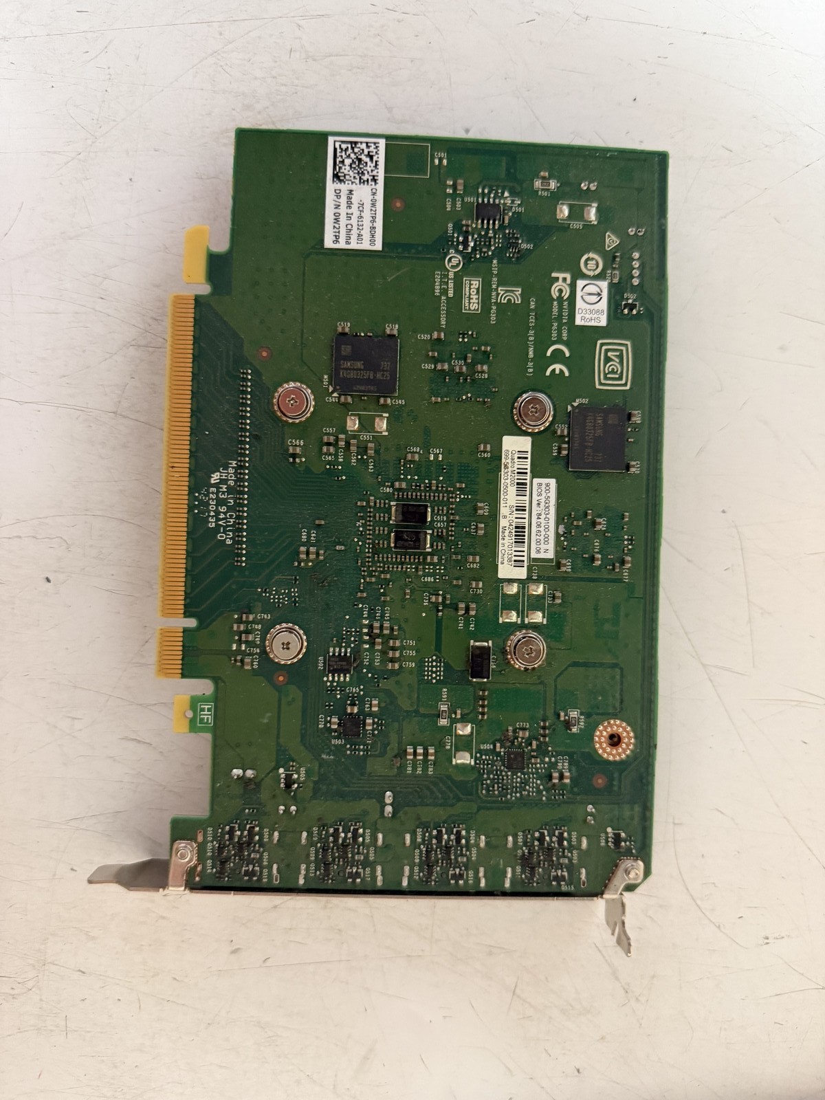 NVIDIA Quadro M2000 Professional Graphics Card 4GB GDDR5 Used – Good
