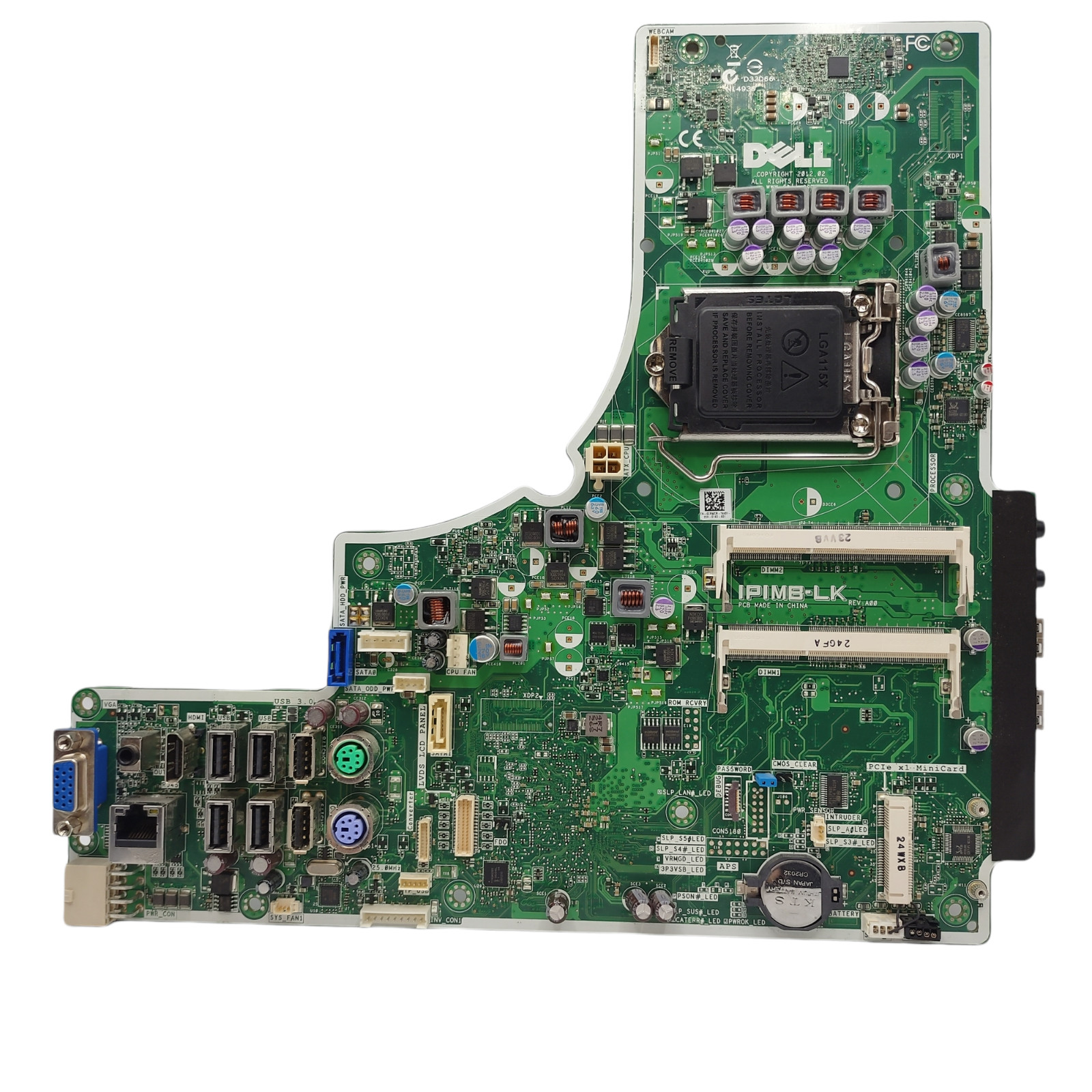 GENUINE Dell Optiplex 9010 AIO VGA USB 2.0 IPIMB-LK LGA 1155 DDR3 Mthrbrd CRWCR