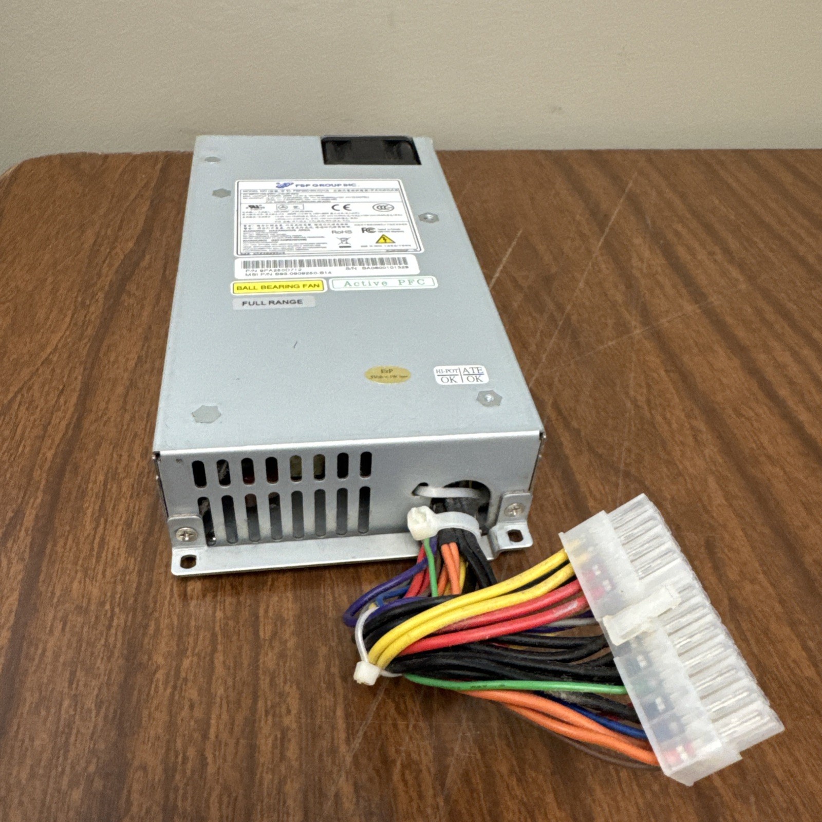 FSP Group FSP250-50LC 250W 1U Flex ATX Server Power Supply Active PFC MSI OEM