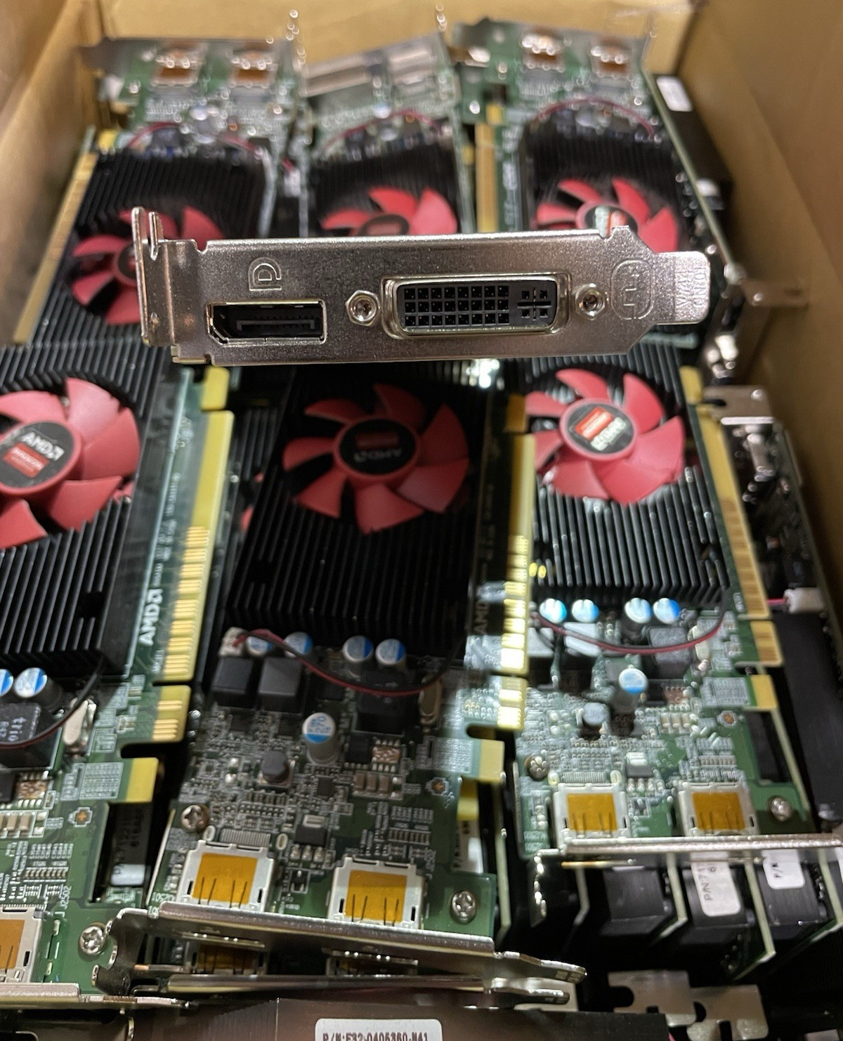 LOT OF 50 TESTED Dell AMD Radeon R5 340X 2GB DDR3 DVI LOW PROFILE GRAPHICS CARD