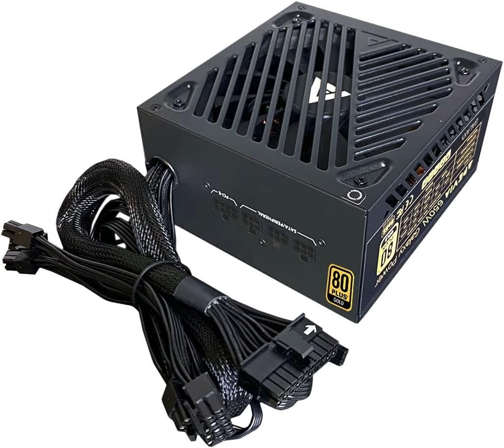 Efficient 650W Gaming Power Supply – Semi-Modular Design