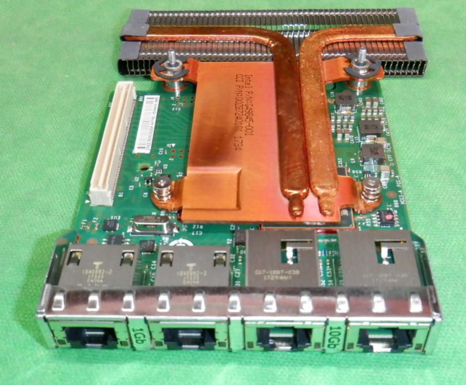 Dell 99GTM Quad Port RJ-45 2x10GB 2x1GB Network Daughter Card 099GTM