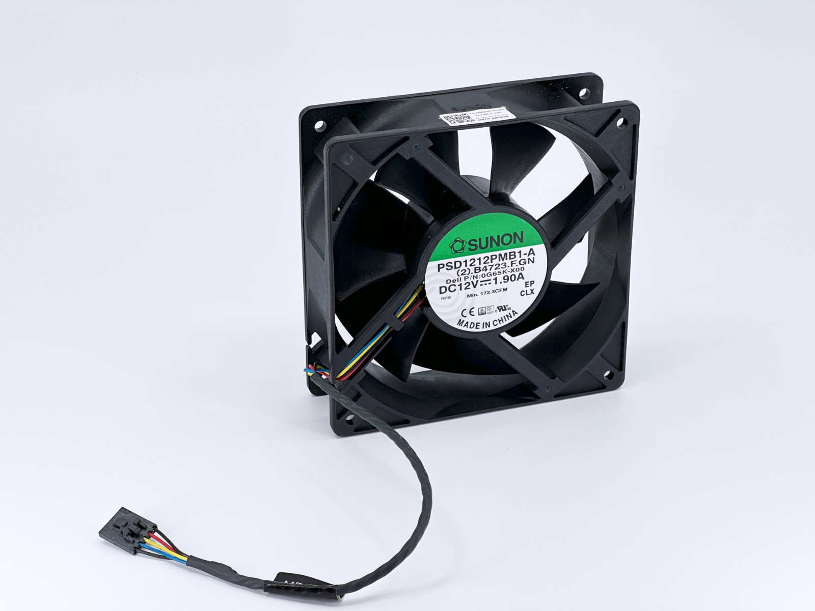 PSD1212PMB1-A SUNON MagLev Fan 120x120x38mm 12VDC 172 CFM High Speed 4-Wire