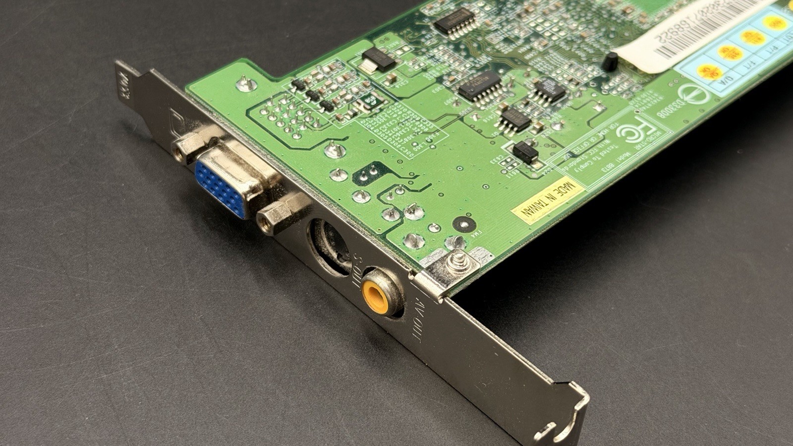 NVIDIA GeForce4 MX420 64MB AGP VGA Graphics Card Model 8873 Untested