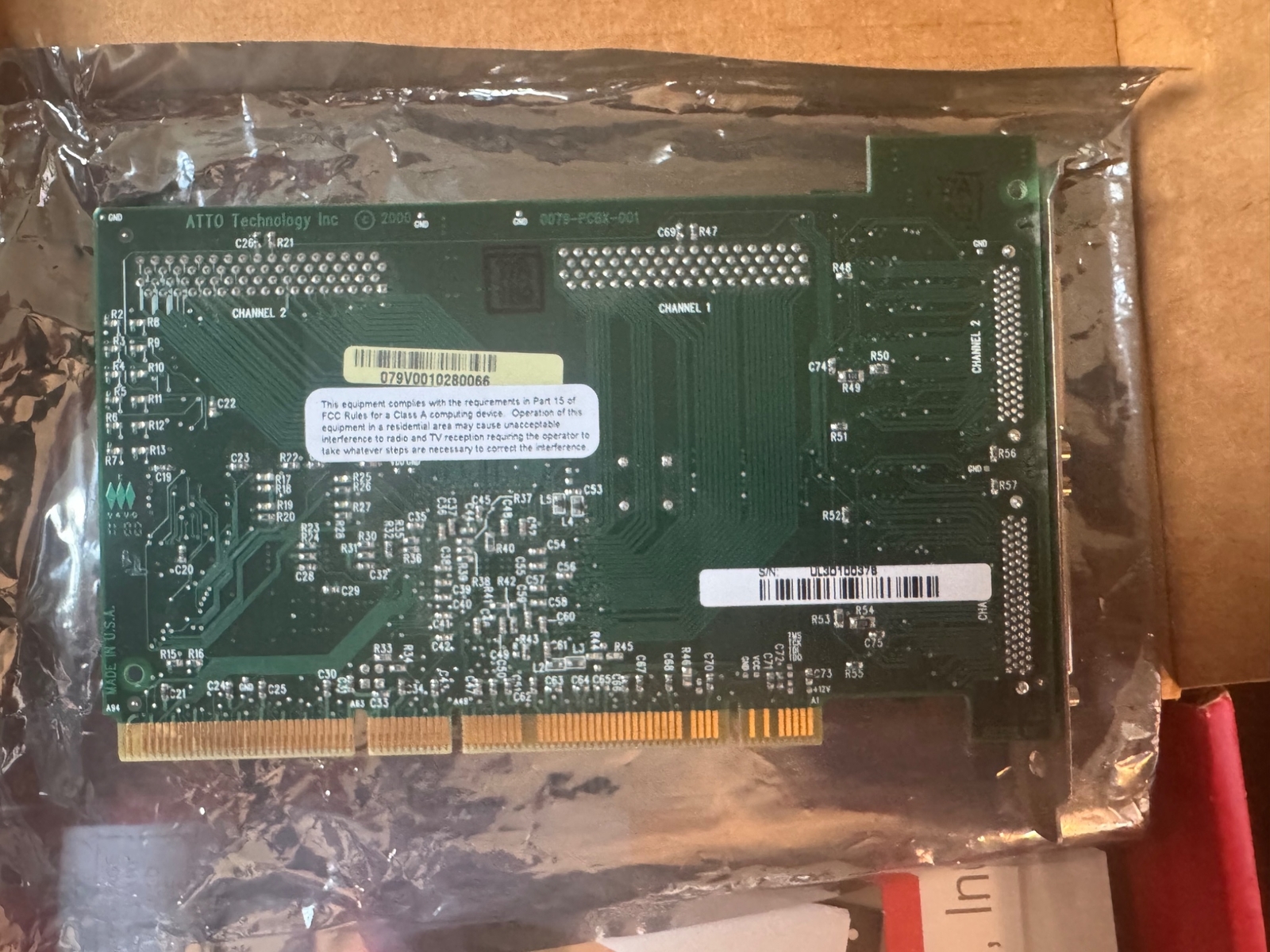 ATTO 0030-03067-01 ATTO – Dual-channel SCSI Adapter, UL3D Express PCI, (b.30)