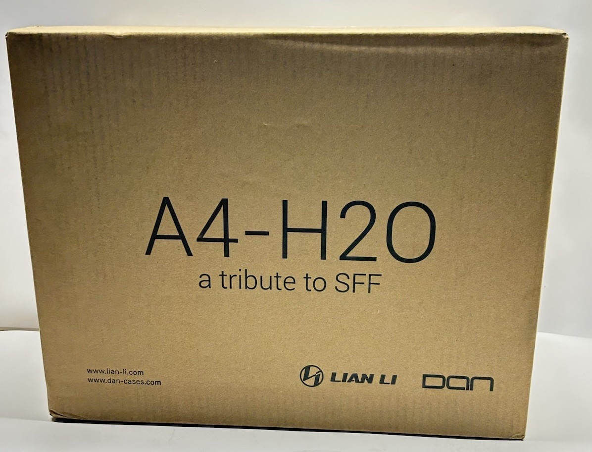 Lian Li A4-H20 Dan Aluminum Mini-ITX Computer Case, Black Brand New Sealed