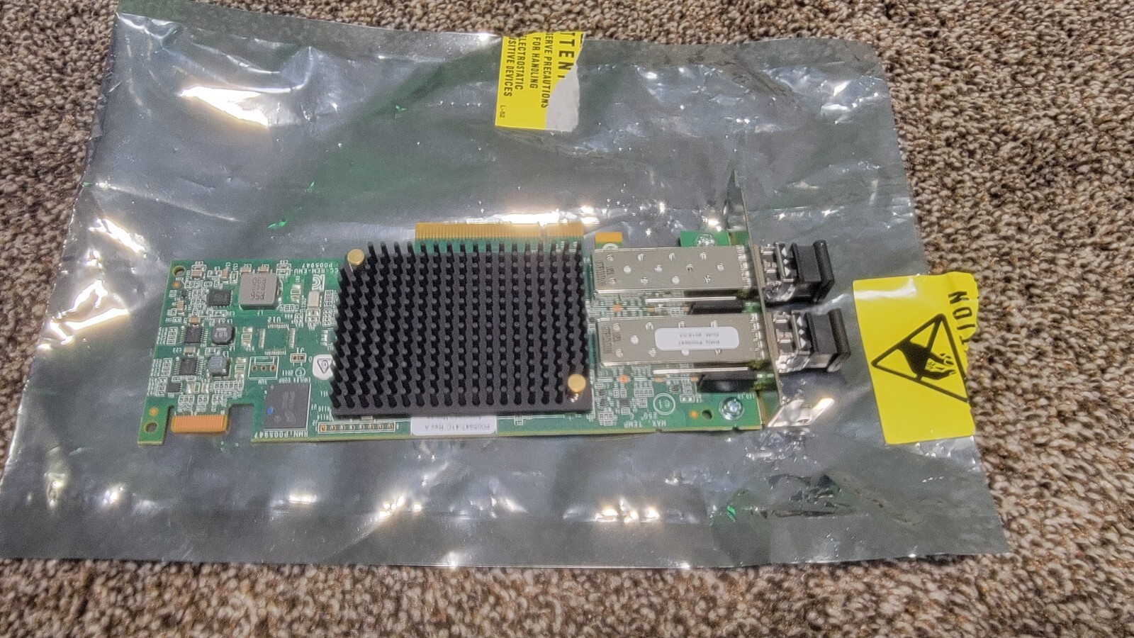 Emulex LPEI6002 2Port 16Gb/s PCIe x8 FC Hot Bus Adapter P/N: P005947-41C W/SFP+