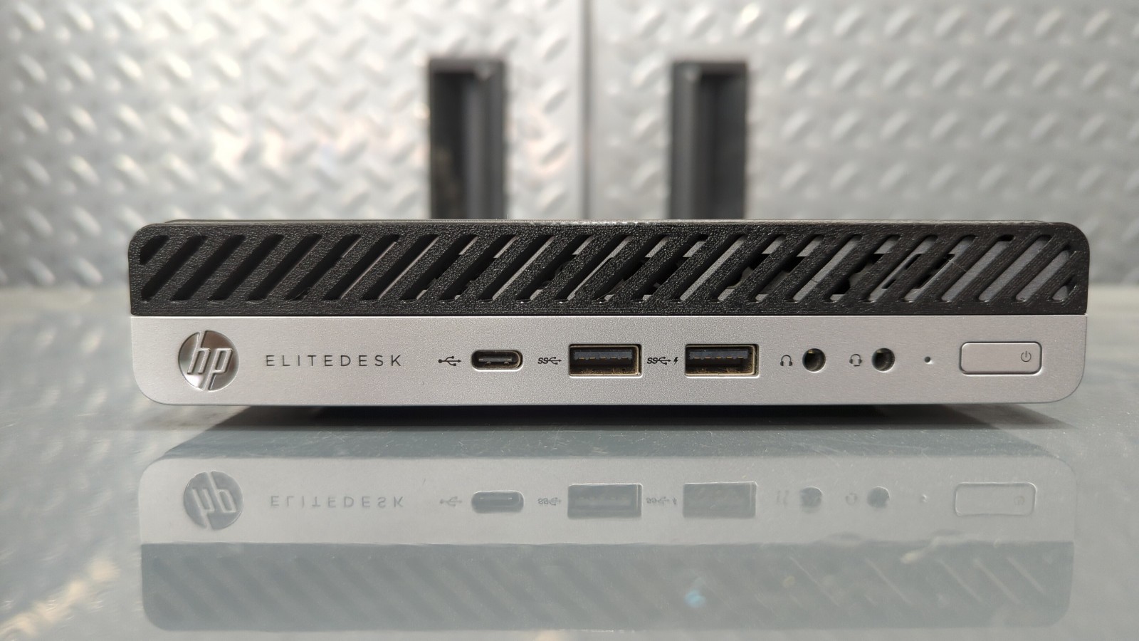 HP Elitedesk 705 800 G4 G5 Mini Replacement Faceplate Front Bezel Cover – Black