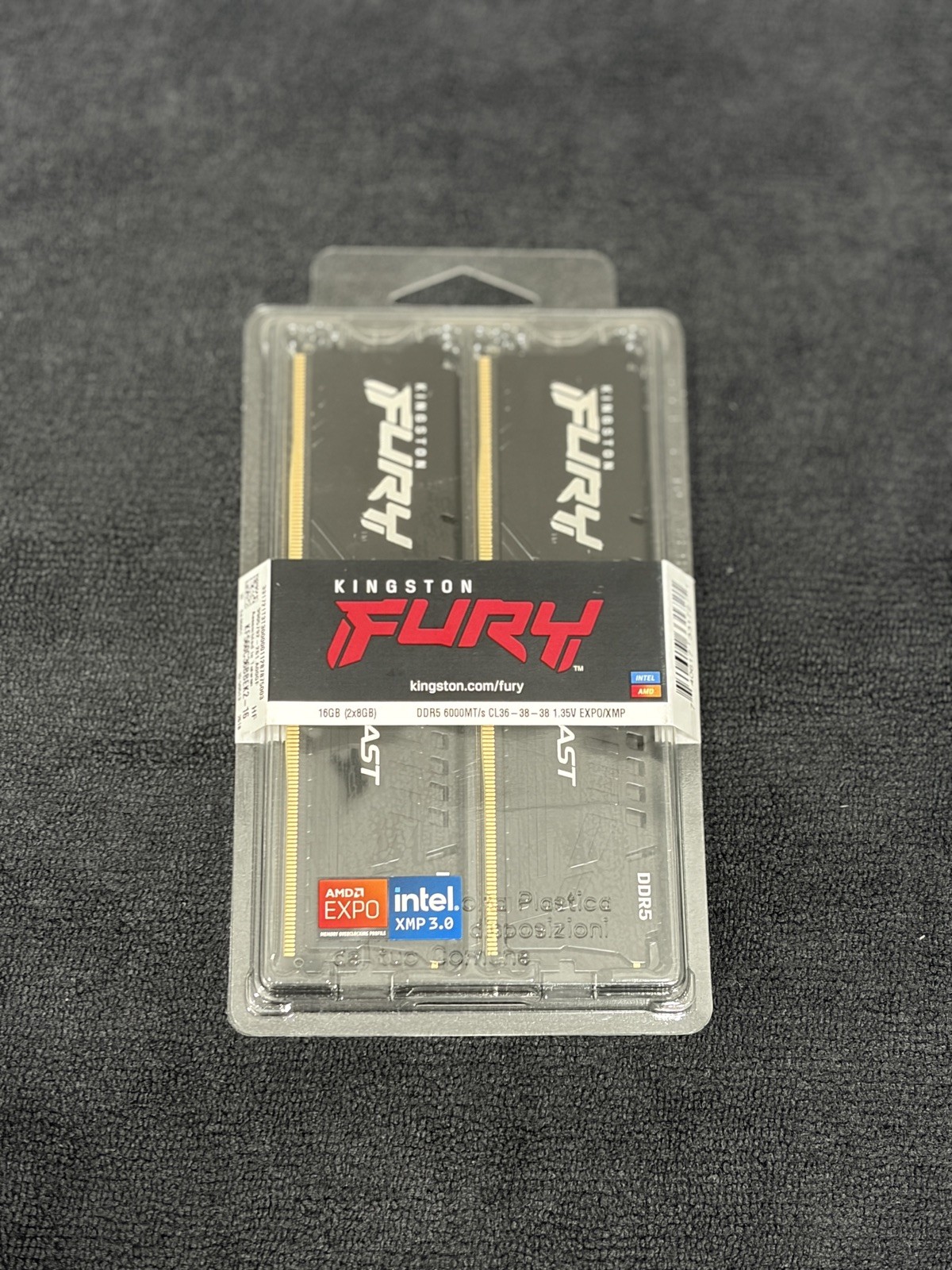 Kingston FURY 16GB ( 2x8GB) 6000MT/s DDR5 Brand NEW