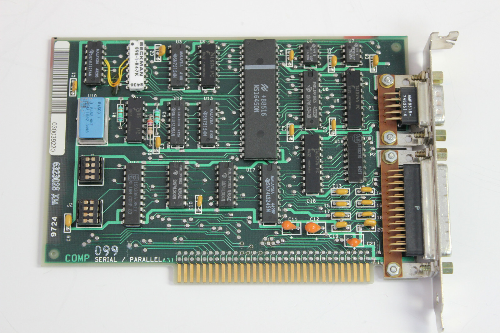 IBM 6323028 SERIAL/PARALLEL 8 BIT ISA ADAPTER BOARD 6320947 WITH WARRANTY