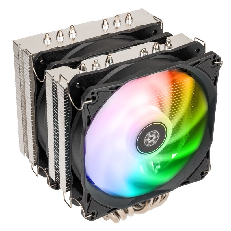 SilverStone Hydrogon D120 Air Cooler 12cm 56.23 SST-HYD120-ARGB-V2
