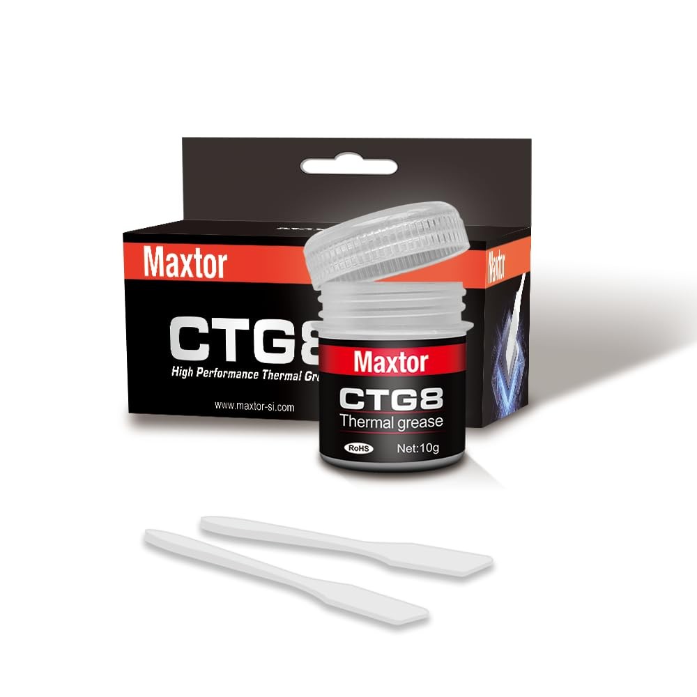 CTG8 Thermal Compound Paste Heat Sink for IC/Processor/CPU/GPU/All Coolers, 1…