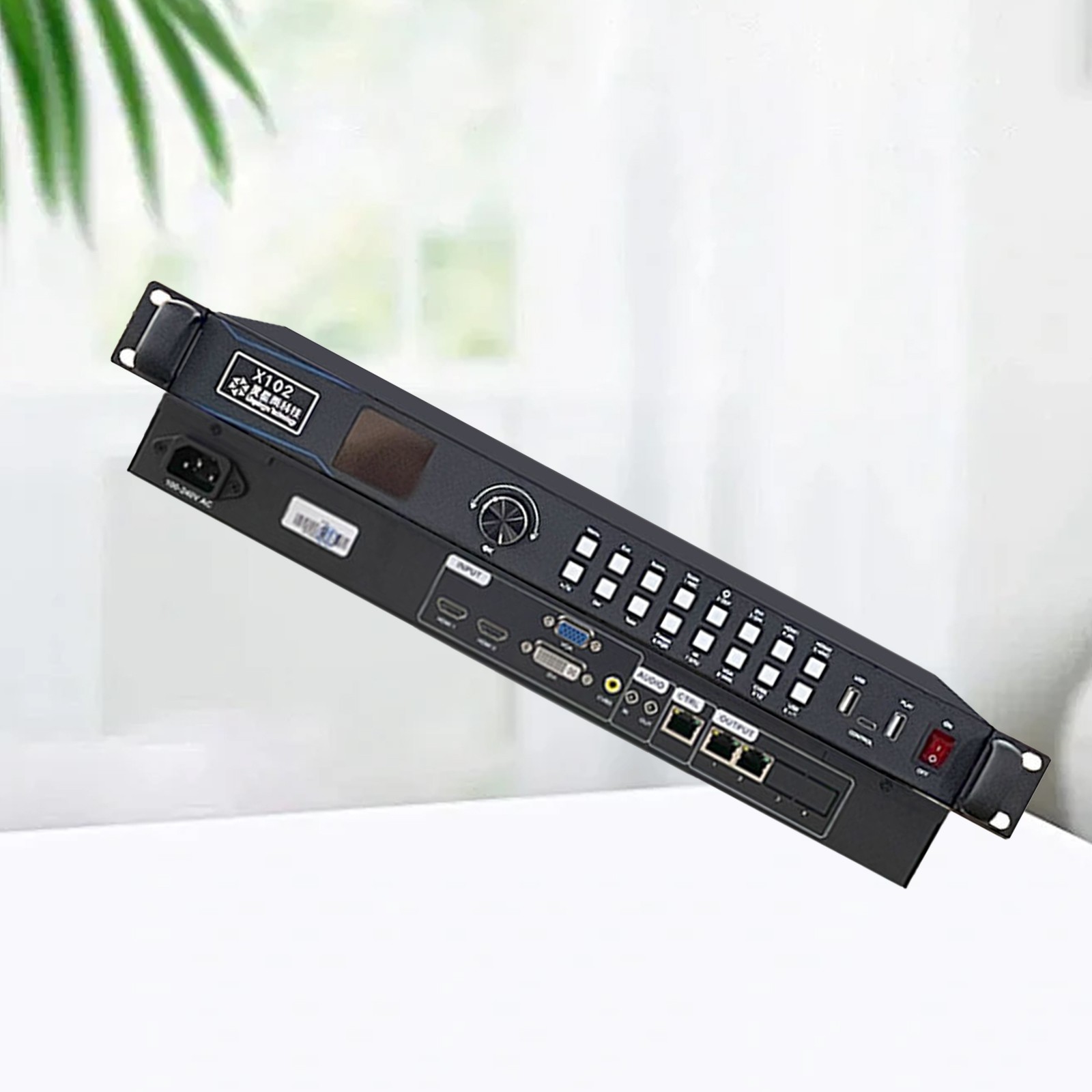 X102 LED Screen Video Processor Supports 1.3MP for Indoor & Outdoor LED Screen.