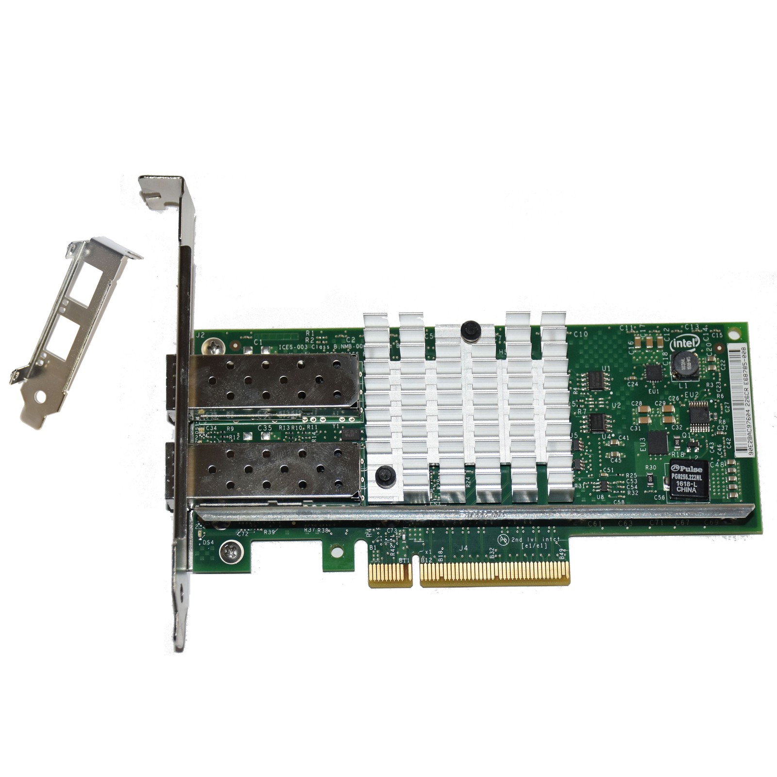 Intel X520-SR2 Yottamark 10GbE Dual-Port SFP+ NIC CNA Network Adapter E10G42BFSR