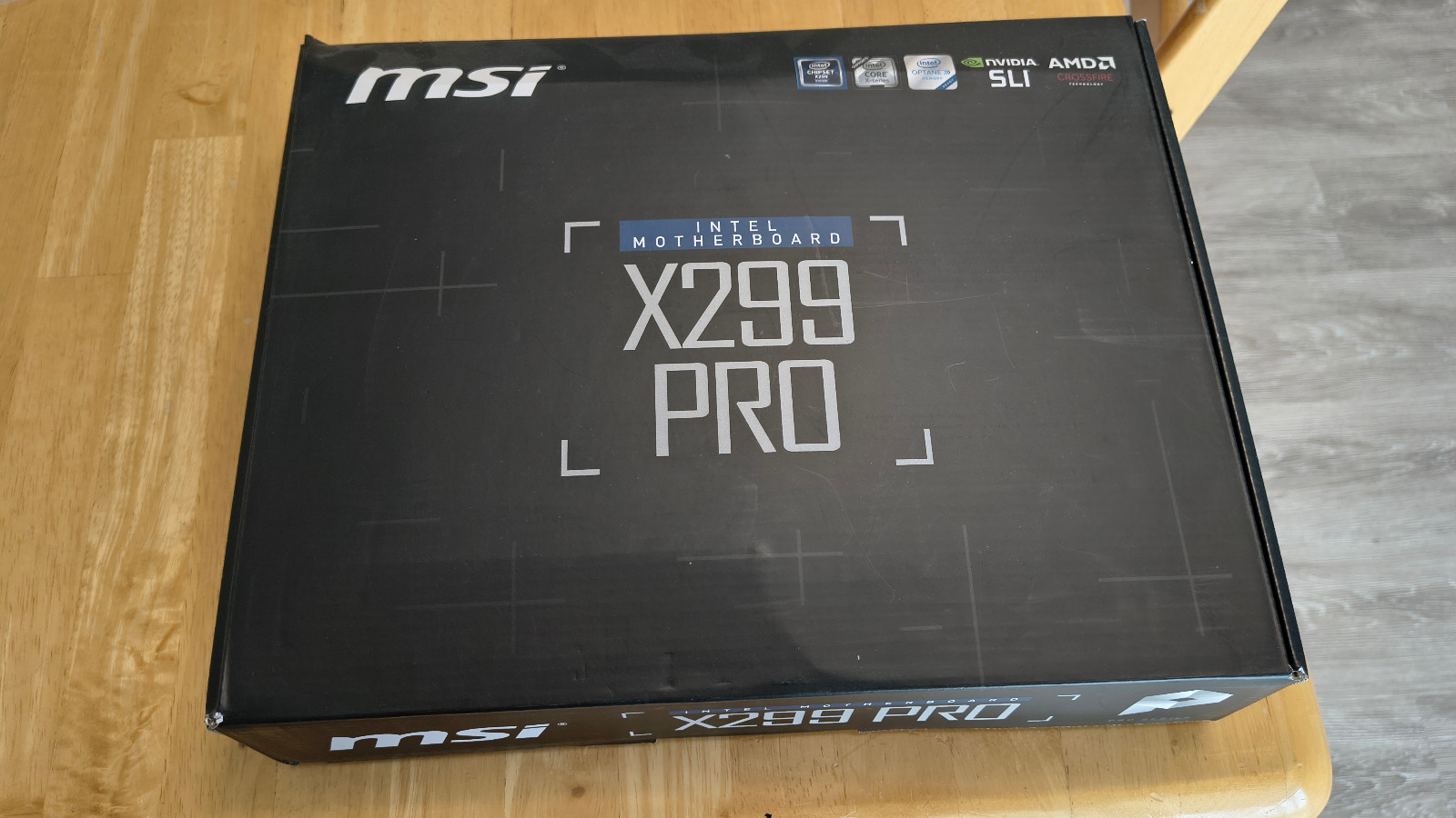 MSI X299 PRO+i7 9800x CPU and Corsair Vengeance 64GB DDR4 3000 kit