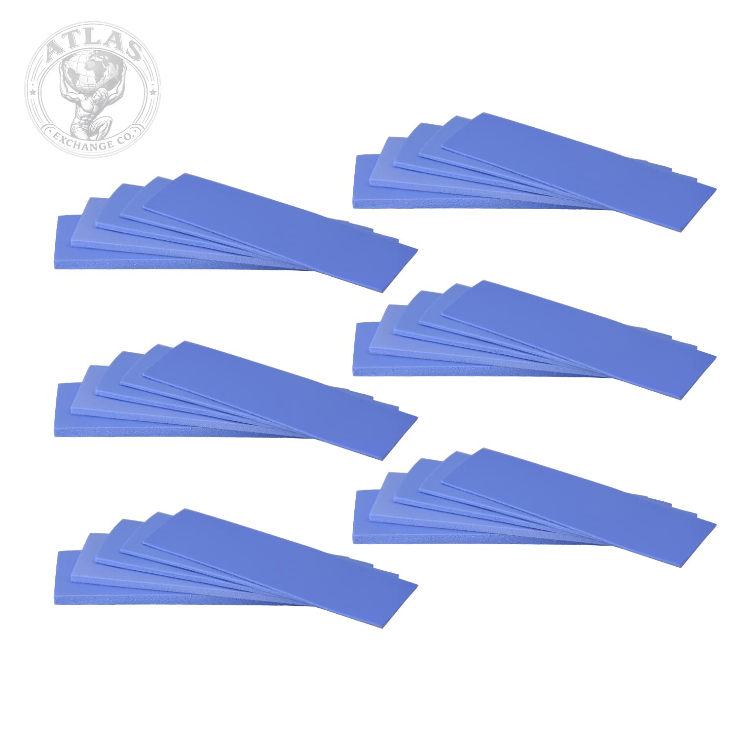 30 Pack Thermal Pads, 20×67 Mm by 5 Thickness 0.5 | 1 | 1.5 | 2 | 3 Mm, Thermal