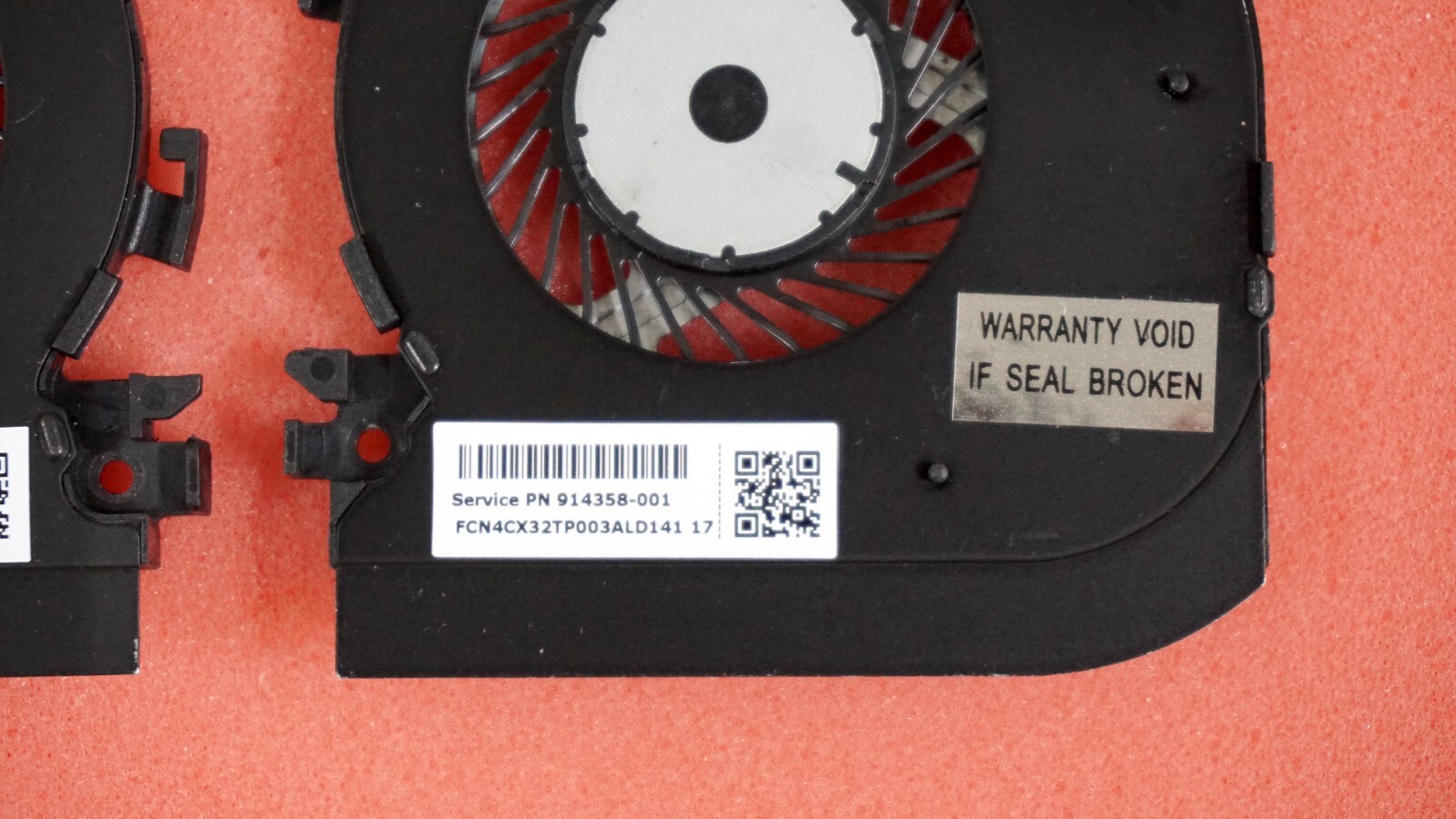 Genuine HP 15″ Spectre X360 15-BL CPU Cooling Fan 914357-001 914358-001 (V