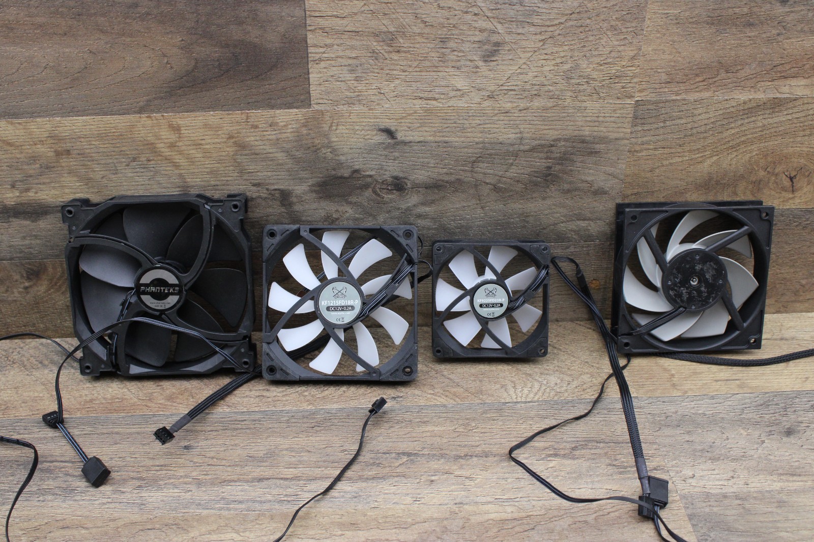 Phanteks 140mm Case Fan & Scythe 120mm 7 other’s Fans Lot