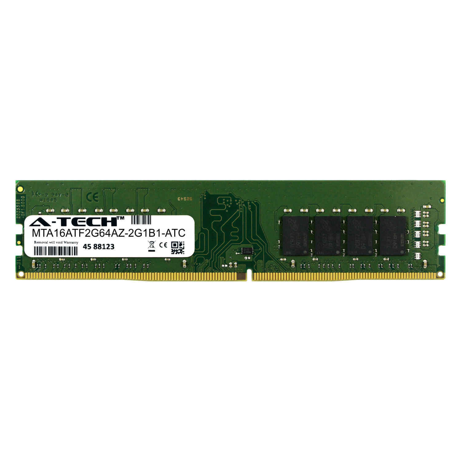 16GB DDR4 PC4-17000 DIMM (Micron MTA16ATF2G64AZ-2G1B1 Equivalent) Memory RAM