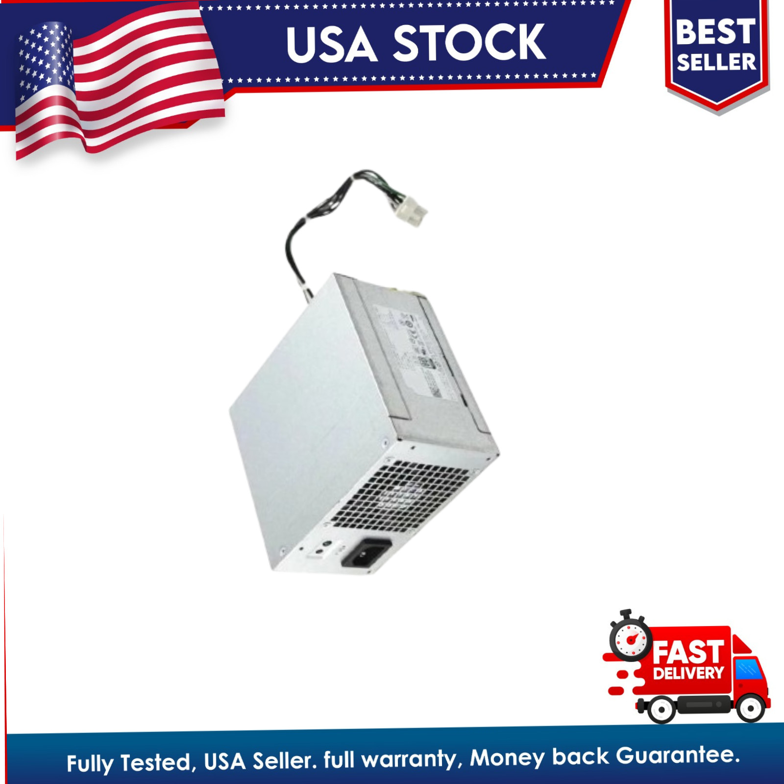 Dell PowerEdge T130 OptiPlex 3020 7020 9020 MT 290W Power Supply HYV3H 0HYV3H US