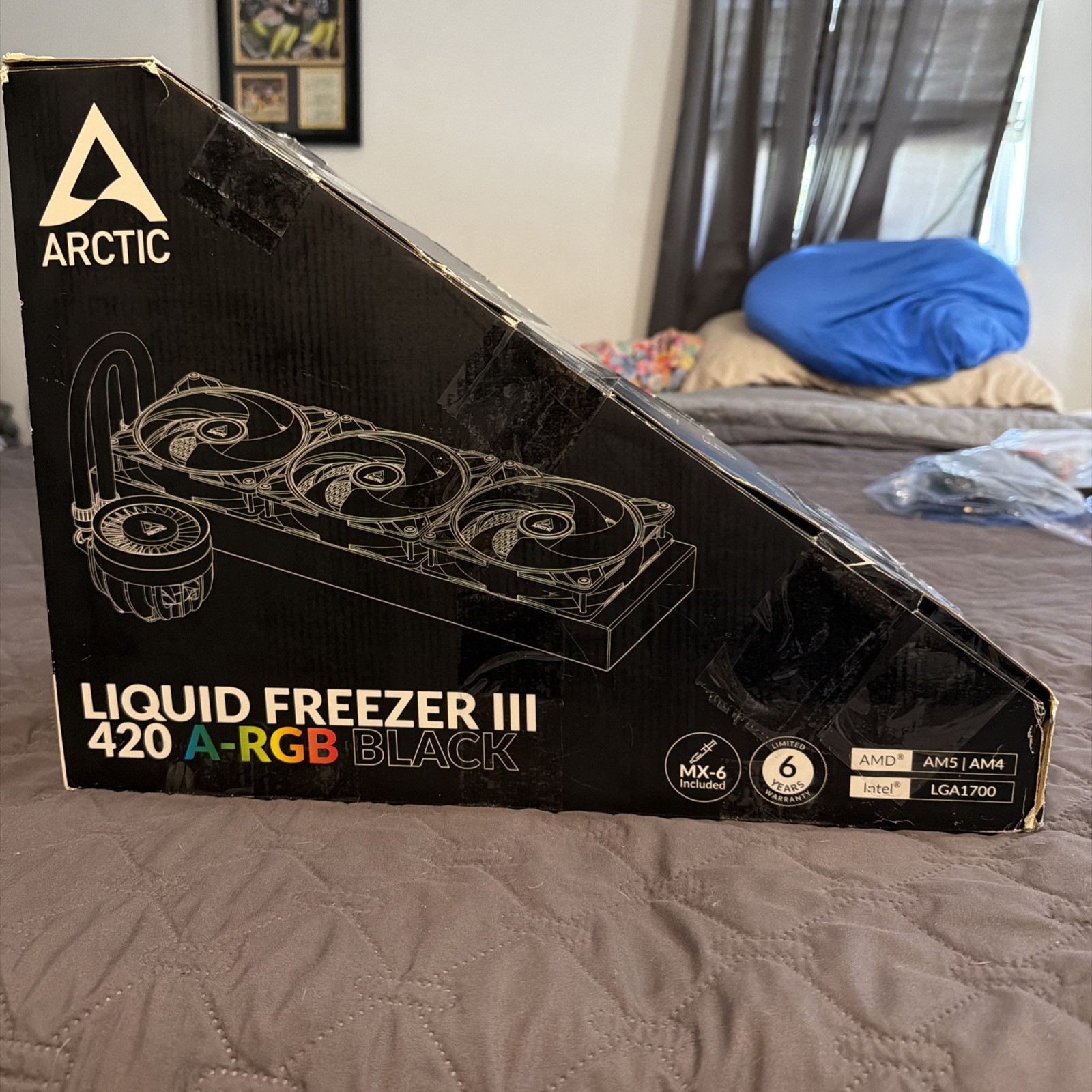 ARCTIC Liquid Freezer III Pro 420 A-RGB – PC Water Cooler AIO Cooling CPU