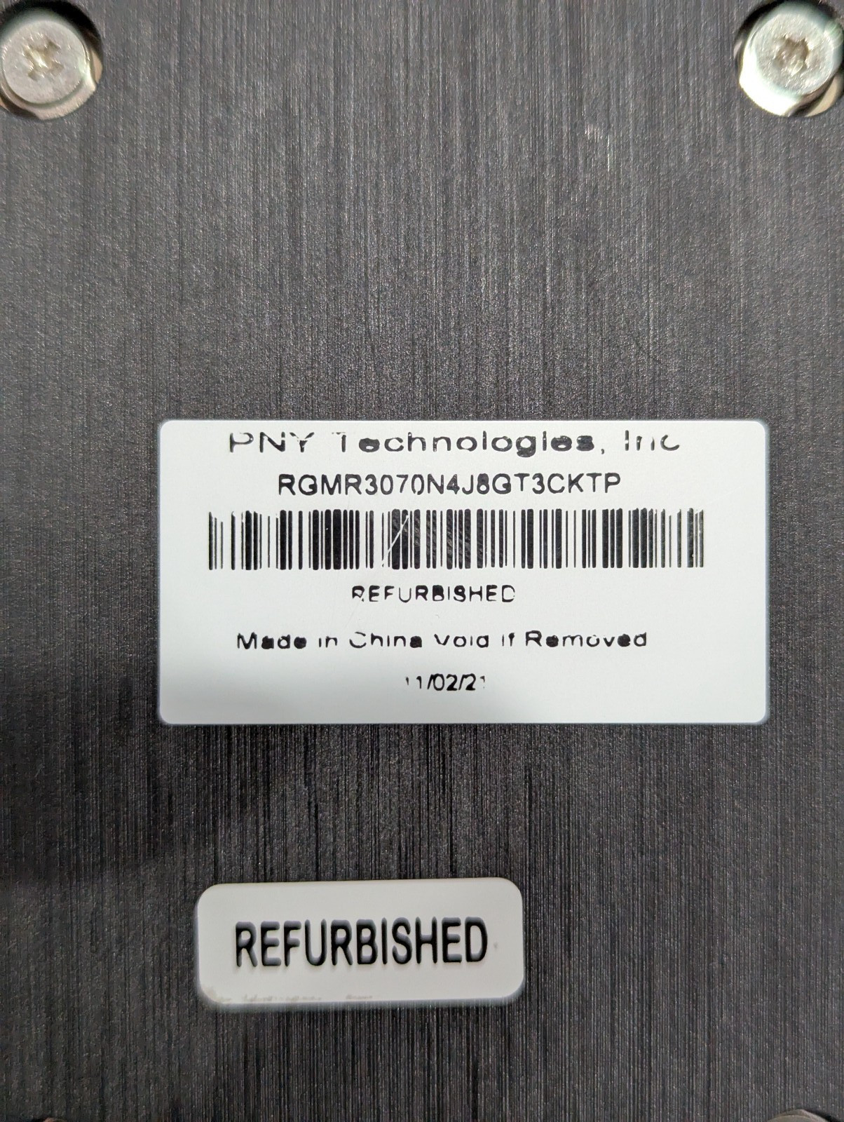 PNY GeForce RTX 3070 XLR8 Gaming EPIC-X Triple Fan Edition 8GB GDDR6