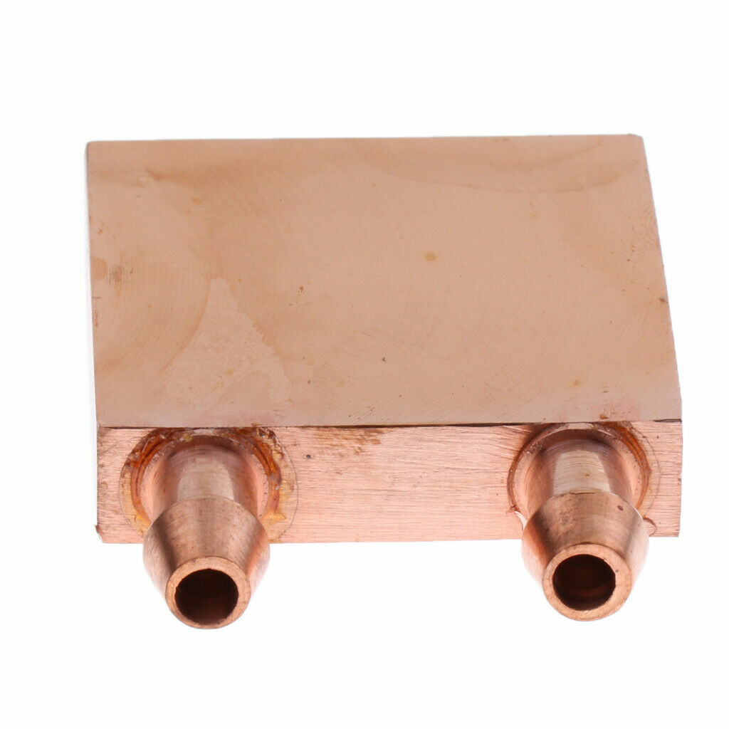 1Pcs Quality Copper Water Cooling Block CPU Radiator Heat Sink 40x40mm