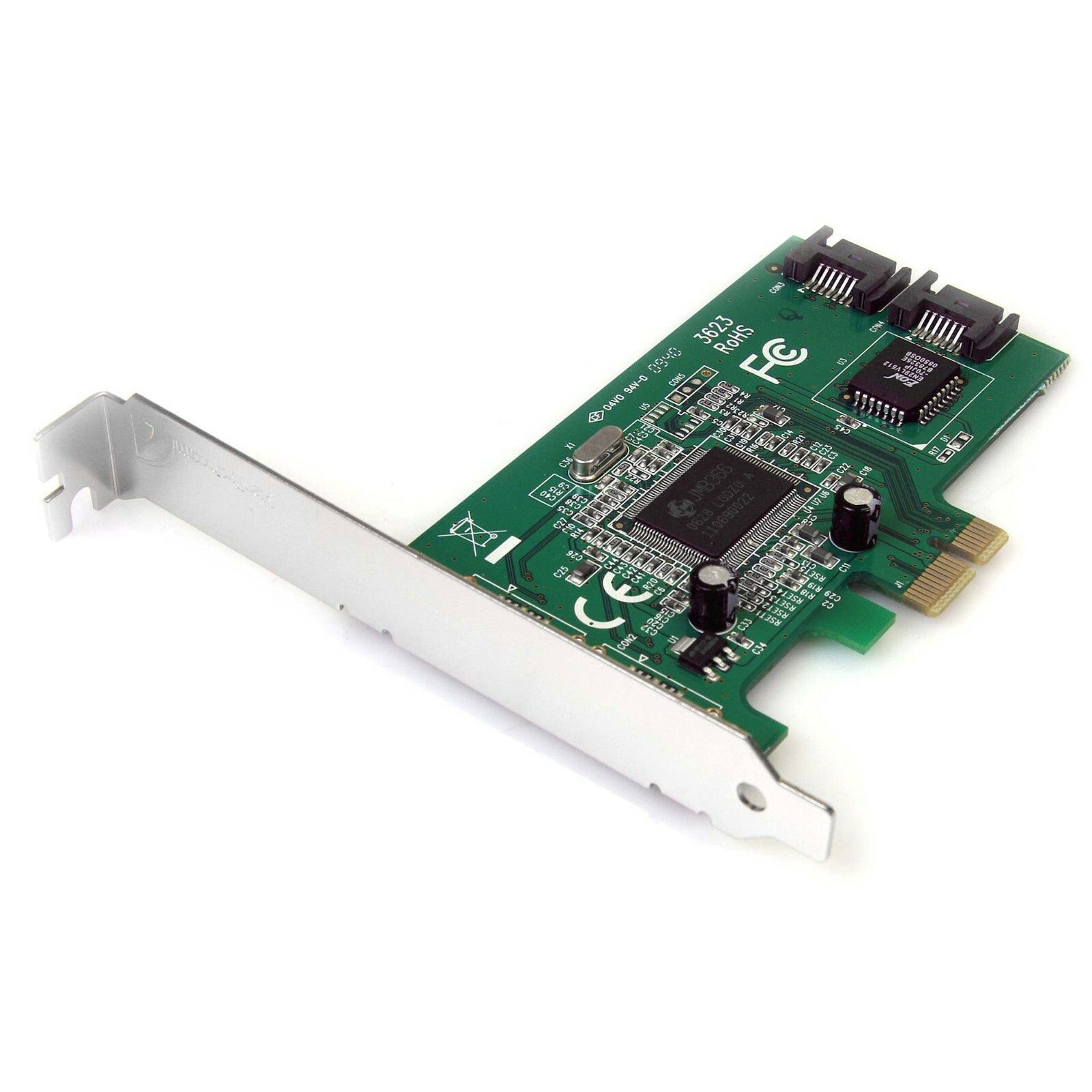 VIO 2-Port PCI Express Internal SATA II Controller Card Standard Profile