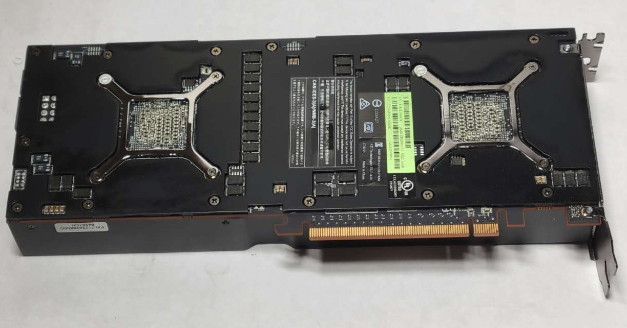 AMD FirePro S7150x2 16GB GDDR5 Server Accelerator GPU Graphics Card