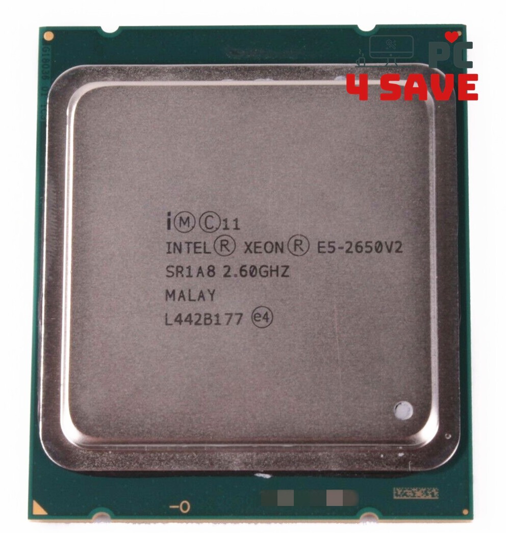 Intel Xeon E5-2650 V2 2.60GHz 8-Core 20MB LGA2011 Server Processor CPU SR1A8 95W