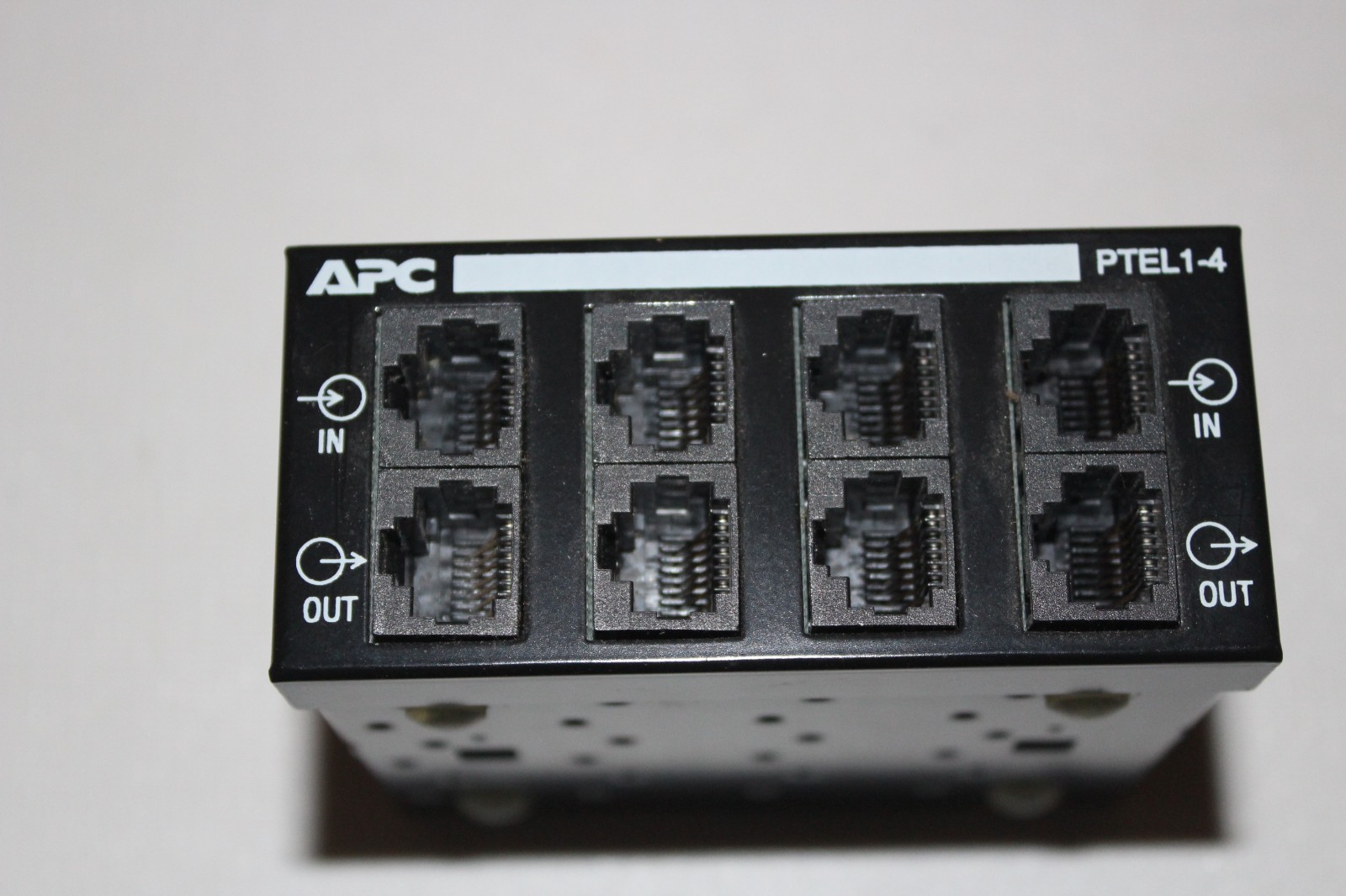 APC Protect Net PTEL1-4 4 Port Network Line Surge Protection