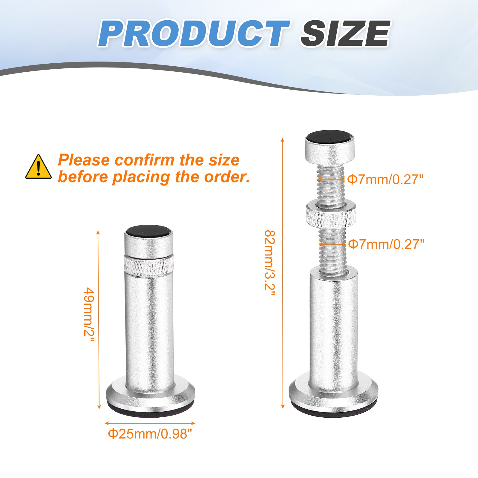 Graphics Card GPU Support,49-82mm Adjustable Height, Aluminum Alloy Silver