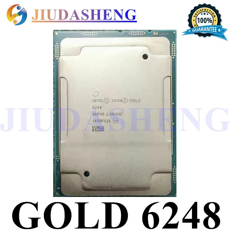 INTEL XEON GOLD 6248 SRF90 20 CORE PROCESSOR 2.50GHZ 27.5MB 150W FCLGA3647 CPU