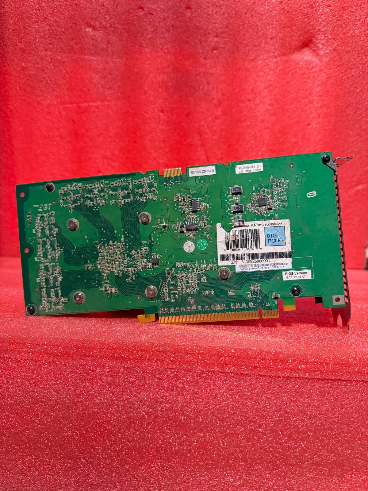 Graphics Card XFX NVIDIA GEFORCE 7950 GX2 01G-P2-N592-AX